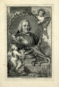 32012 Portret van Willem IV van Oranje, geboren 1711, prins van Oranje (1711-1751); stadhouder van Utrecht (1747-1751), ...
