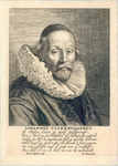 39350 Portret van Johannes Uyttenbogaert, geboren Utrecht 11 februari 1557, predikant te Utrecht (1584-1589) en te ...