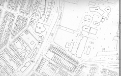 65801 Plattegrond van de terreinen, gelegen tussen de Poortstraat en de Bekkerstraat en aan de Alexander Numankade, van ...