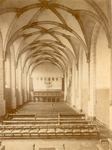 79722 Interieur van het Groot Auditorium van het Academiegebouw (Munsterkerkhof 29) te Utrecht.N.B. Het adres ...