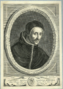 31762 Portret van Adriaan Florisz. Boeiens, geboren Utrecht 2 maart 1459, proost van de St.-Salvatorkerk, paus (Paus ...