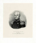 32143 Portret van J. van den Velden, geboren 1768, vice-admiraal; lid van het Hoog Militair Gerechtshof, president van ...