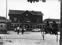 156011 Gezicht op het N.S.-station Goes te Goes.