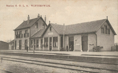 161555 Gezicht op het G.O.L.S.-station Winterswijk (Winterswijk G.O.L.S.) te Winterswijk.
