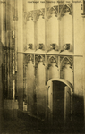 124463 Interieur van de Domkerk (Munsterkerkhof) te Utrecht: westwand van de kapel van bisschop Rudolf van ...