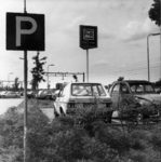 154536 Gezicht op de P+R-parkeerplaats bij het N.S.-station Driebergen-Zeist te Driebergen-Rijsenburg.