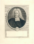 38908 Portret van Johannes Ens, geboren 9 mei 1684, hoogleraar in de theologie aan de Utrechtse hogeschool (1720-1732), ...