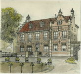 200734 Gezicht op het gemeentehuis (Tolakkerweg 217) te Maartensdijk.