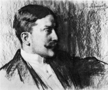9485 Portret van Maarten Maartens, pseudoniem van mr. dr. J.M.W. van der Poorten Schwartz, geboren 1858, overleden 1915.
