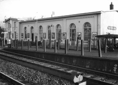 150199 Gezicht op het N.S.-station Breukelen te Breukelen.