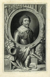 32003 Portret van Frederik Hendrik van Oranje, geboren 1584, prins van Oranje en stadhouder van Utrecht (1625-1647), ...