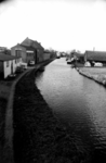 25124 Gezicht op de Hollandsche IJssel te IJsselstein, uit het zuidoosten, vanaf het talud van de Beneluxweg. Links de ...