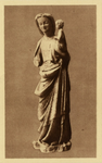 121504 Afbeelding van het, ca. 1270 vervaardigde, berkenhouten beeld Maria met kind, uit de collectie van het ...