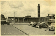 162769 Gezicht op het N.S.-station Enschede te Enschede.