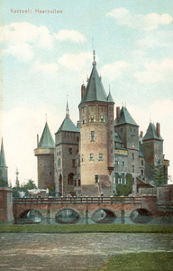 88800 Gezicht op het Kasteel De Haar (Kasteellaan 1) te Haarzuilens, uit het noorden.N.B. De gemeente Haarzuilens is ...