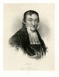31977 Portret van G. Moll, geboren 1785, hoogleraar in de wis- en natuurkunde aan de Utrechtse hogeschool (1812-1838), ...