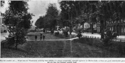 72258 Gezicht op de Vleutenseweg te Utrecht, ter hoogte van de voormalige Bleekerskade, na het dempen van de ...