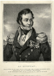 31944 Portret van J.C. Koopman, geboren 1790, commandant van de scheepsmacht voor Antwerpen (1830-1832); lid van het ...