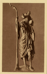 121498 Afbeelding van het, ca. 1525 door Henrick Douwerman vervaardigde, eikenhouten beeld Christoffel, uit de ...