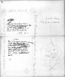 31279 Afbeelding van de grafzerk van de abdis van de St.-Servaasabdij te Utrecht, Elisabeth van Aemstel (overleden 1548).