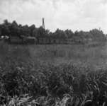 160771 Afbeelding van de stoomlocomotief nr. 3909 (serie 3900) van de N.S. met een goederentrein tijdens rangeren op ...