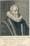 39355 Portret van Hendrik van Zijl, geboortejaar onbekend, raadsheer aan het Hof van Utrecht, overleden 1627. ...