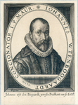 39345 Portret van Johannes Uyttenbogaert, geboren Utrecht 11 februari 1557, predikant te Utrecht (1584-1589) en te ...
