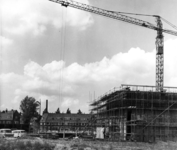80265 Gezicht op de bouw van het gebouw van de Gemeentelijke Archiefdienst Utrecht en het Rijksarchief in de Provincie ...