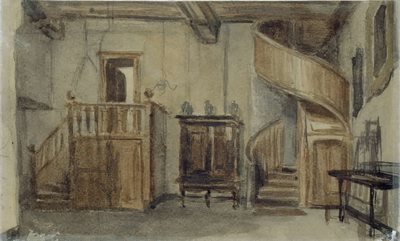 35519 Interieur van het St-Pietersgasthuis in Amersfoort.