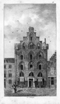 35733 Afbeelding van de voorgevel van het huis Fresenburg en een gedeelte van de beide buurhuizen aan de Oudegracht te ...