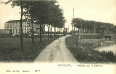 162819 Gezicht op het S.S.-station Abcoude te Abcoude (gemeente Abcoude-Baambrugge).