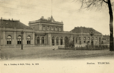 164998 Gezicht op het S.S.-station Tilburg te Tilburg.