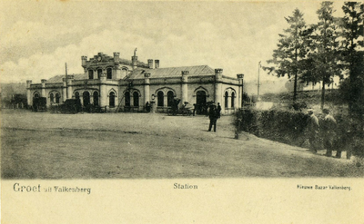 165005 Gezicht op het S.S.-station Valkenburg te Valkenburg.