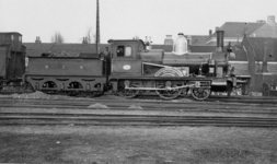 165056 Afbeelding van de stoomlocomotief nr. 15 Brielle van de N.C.S. (serie 13-20) te Utrecht.