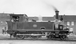 165061 Afbeelding van de stoomlocomotief nr. 42 van de N.C.S. (serie 41-50, later serie 151-160 van de S.S. en serie ...