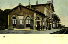 165098 Gezicht op het N.C.S.-station Kampen te Kampen.