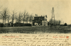 165105 Gezicht op het N.C.S.-station Nijkerk te Nijkerk.