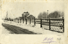165127 Gezicht op het H.S.M.-station Almelo te Almelo.