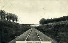 165187 Gezicht op de spoorlijn Nijmegen-Kleve, ten westen van Groesbeek.