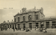 165217 Gezicht op het H.S.M.-station Hoorn te Hoorn.