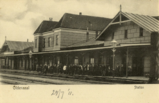 165245 Gezicht op het H.S.M.-station Oldenzaal te Oldenzaal.