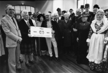 103195 Afbeelding van de viering van het 75-jarig jubileum van de Werkgroep Verkeer van de Algemene Nederlandse ...