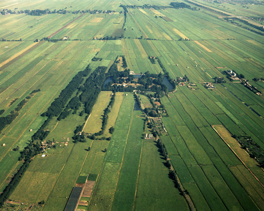 50423 Luchtfoto van de Polder de Gagel, de Ruigenhoeksche Polder en het Fort Ruigenhoek te Groenekan (gemeente ...