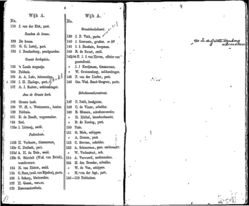 Algemeen adresboekje der gemeente Dordrecht. Voor het jaar 1854. Eerste jaargang, pagina 6
