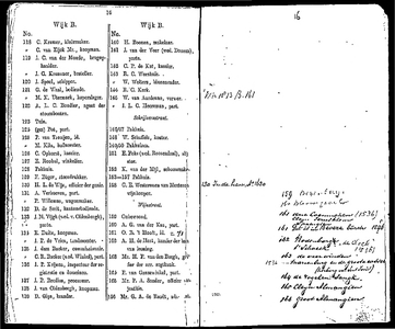 Algemeen adresboekje der gemeente Dordrecht. Voor het jaar 1854. Eerste jaargang, pagina 18