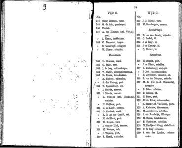 Algemeen adresboekje der gemeente Dordrecht. Voor het jaar 1854. Eerste jaargang, pagina 31