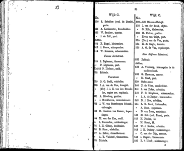  Algemeen adresboekje der gemeente Dordrecht. Voor het jaar 1854. Eerste jaargang, pagina 35