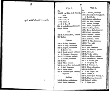  Algemeen adresboekje der gemeente Dordrecht. Voor het jaar 1854. Eerste jaargang, pagina 55