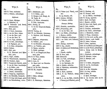  Algemeen adresboekje der gemeente Dordrecht. Voor het jaar 1854. Eerste jaargang, pagina 56