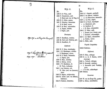  Algemeen adresboekje der gemeente Dordrecht. Voor het jaar 1854. Eerste jaargang, pagina 58
